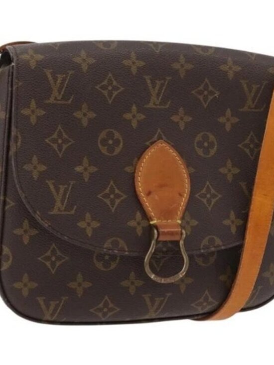 Louis Vuitton Handbags - LOUIS VUITTON Monogram Saint Cloud GM Shoulder Bag M51242 LV Auth 176282